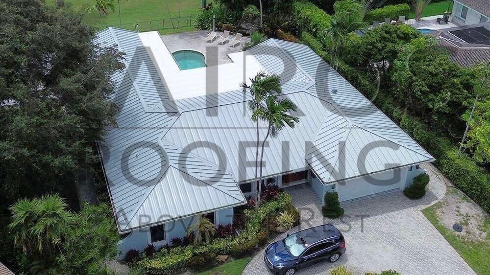 metal roof repair and replacement services in South Florida