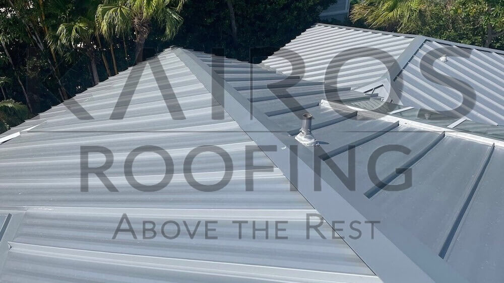 oakland park metal roofing project