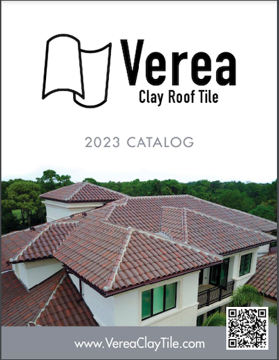 Verea clay roof tile brochure (2023 catalog)