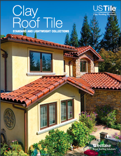 Clay roof tile brochure from WestLake Royal Roofing Solutions