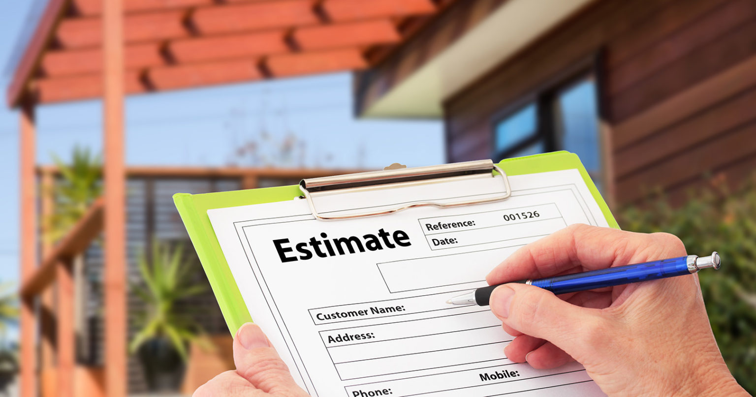 estimating the cost of a roof replacement
