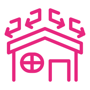 roof ventilation icon